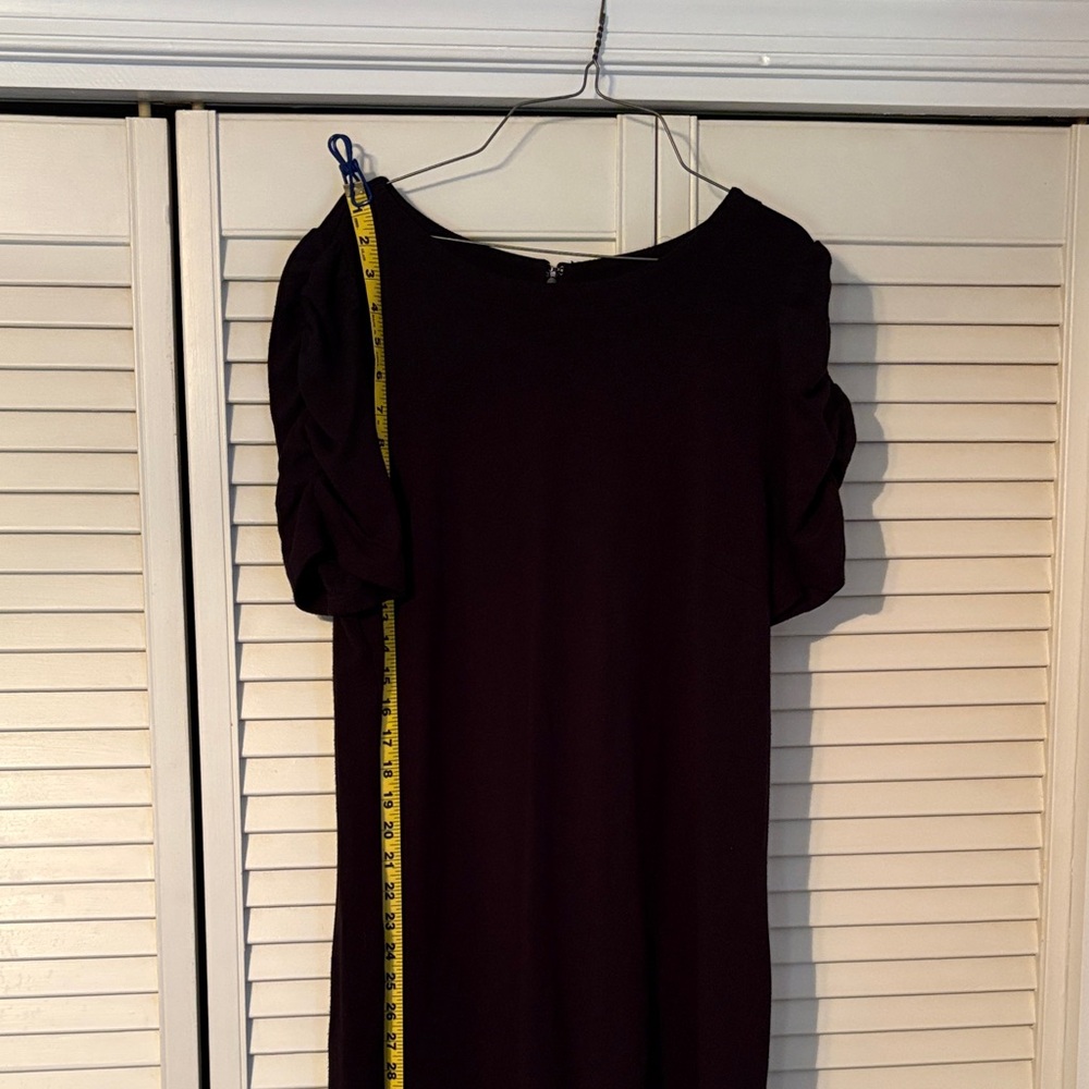 LOFT black Short Sleeve Dress